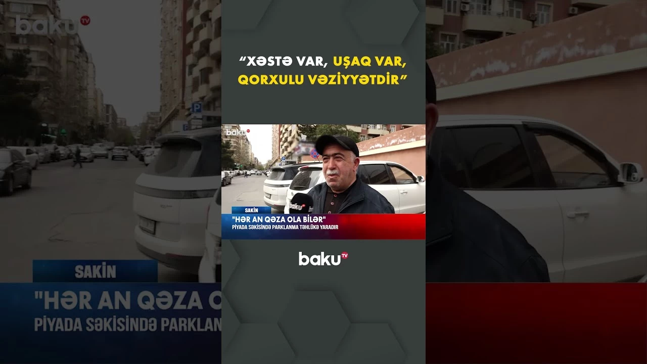 Sakinləri boğaza yığan problem - Baku TV