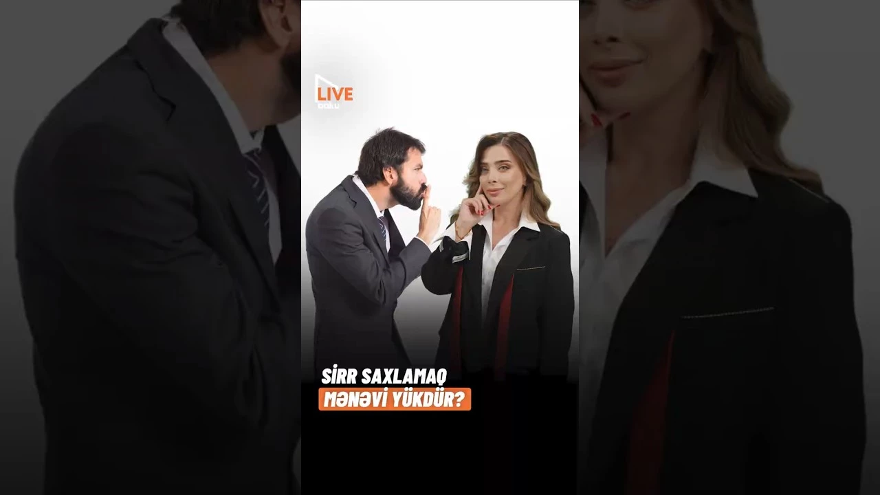 Sirr saxlamaq mənəvi yükdür? - Baku TV