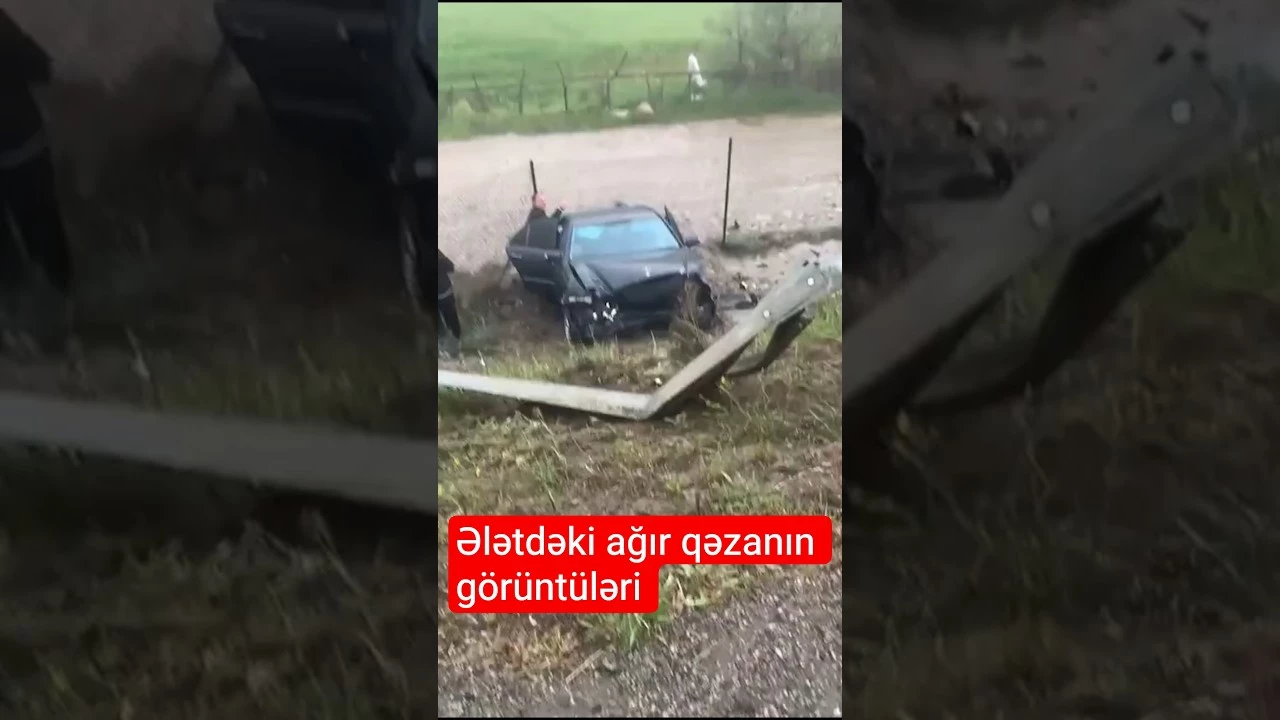 Ələtdə ağır qəza baş verib - Baku TV