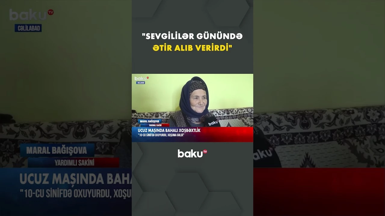 Nənə xoşbəxt evliliyin sirlərini açıqladı - Baku TV