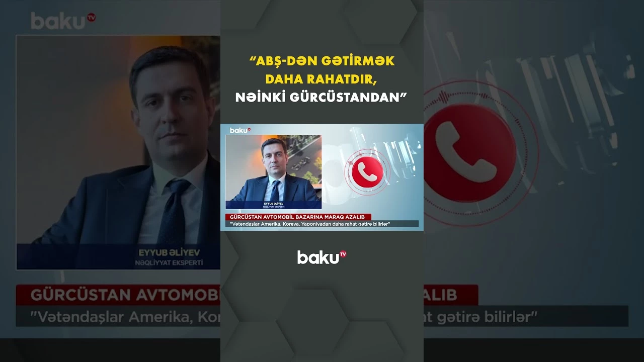 Maşın həvəskarlarının seçimi dəyişir | Gürcüstan bazarı niyə cəlbediciliyini itirdi? - Baku TV