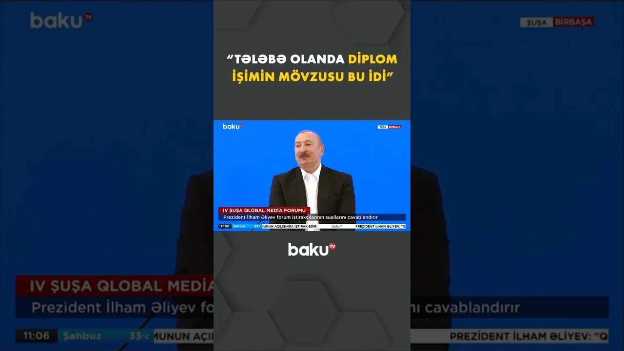 Prezident Böyük Britaniya və Argentina arasındakı münaqişə ilə bağlı mövqeyini bildirdi - Baku TV