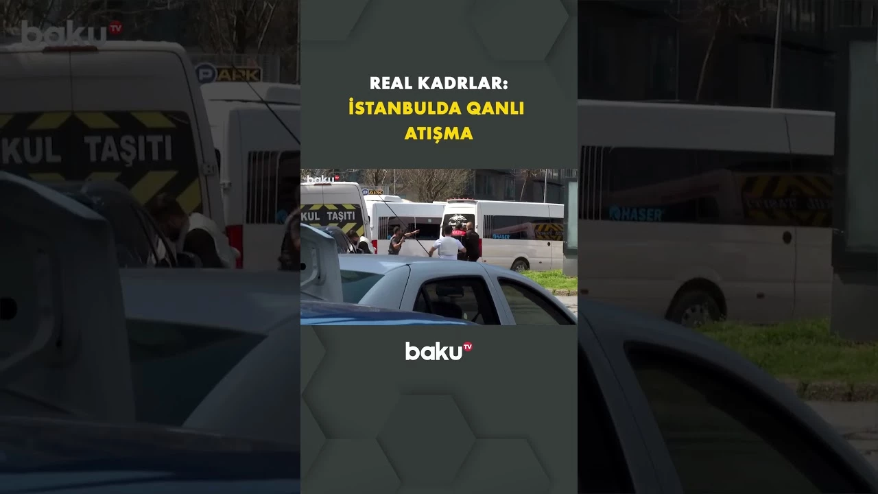 İsrail konsulluğuna hücum edən terrorçularla atışmanın görüntüləri - Baku TV