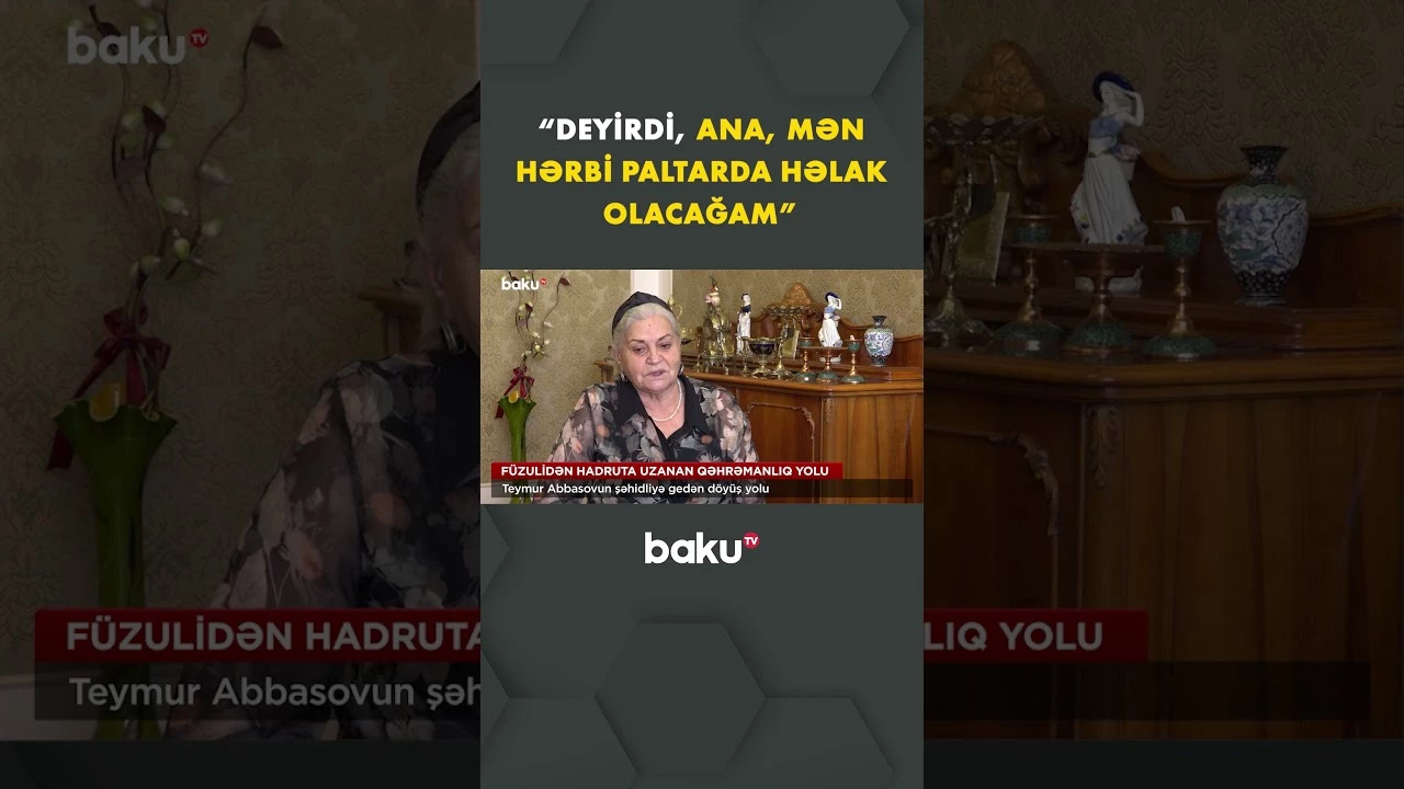 Füzulidən Hadruta uzanan qəhrəmanlıq yolu - Baku TV