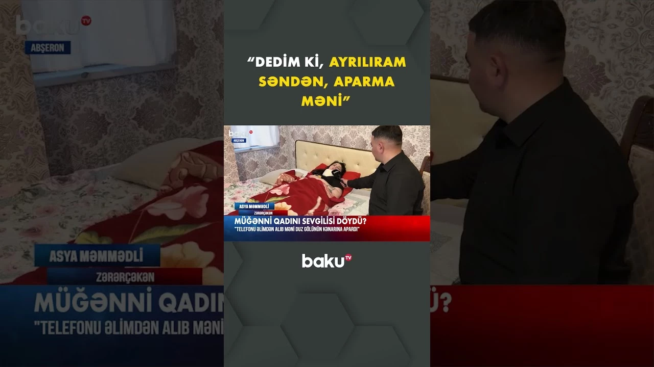Müğənni qadını sevgilisi vəhşicəsinə döydü - Baku TV