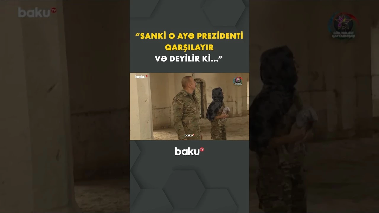 Ağdam Cümə Məscidinin imamı: “Sanki o ayə Prezidenti qarşılayır və deyilir ki...” - Baku TV