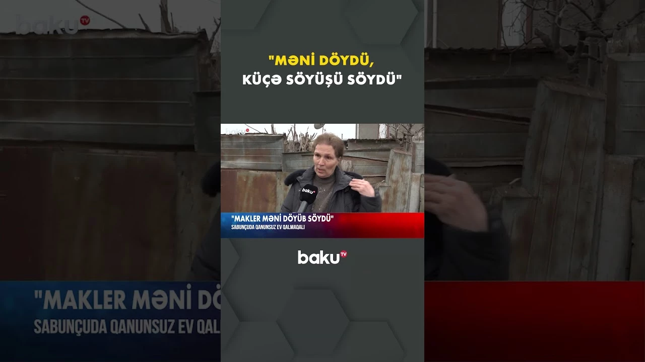 Makler sakinlərə hədə-qorxu gəlib? - Baku TV