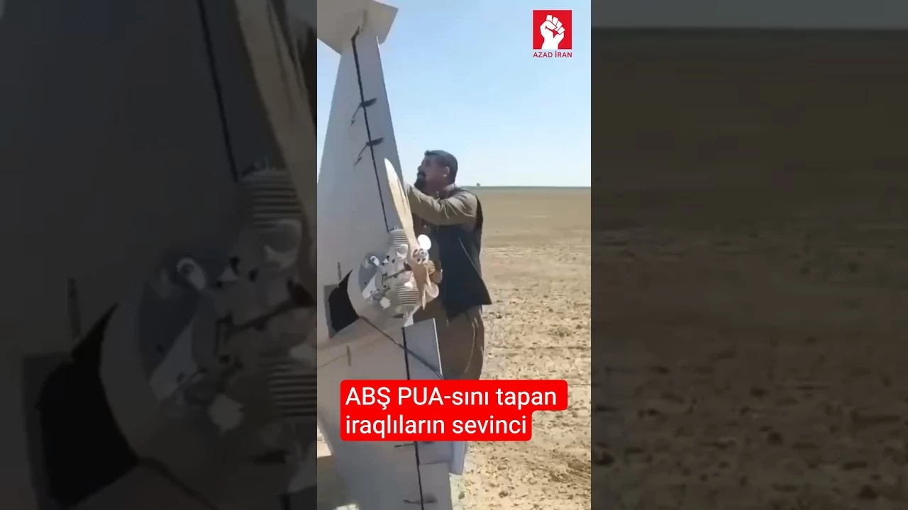 İraqda İrana atılan ABŞ PUA-sı tapıldı - Baku TV