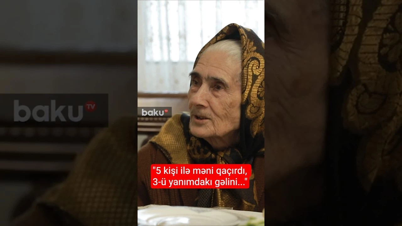 "5 kişi ilə məni qaçırdı, 3-ü yanımdakı gəlini..." - Baku TV