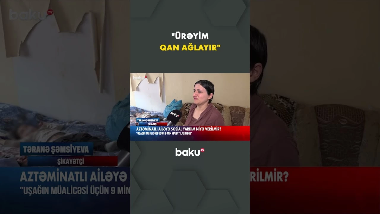 Aztəminatlı ailəyə niyə yardım edilmir? - Baku TV