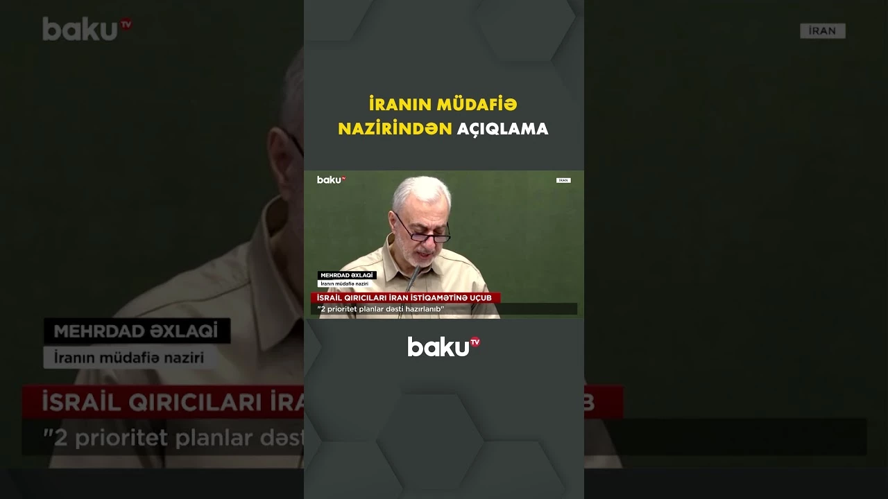 İsrailin İranla bağlı planları və qırıcıların uçuşu gündəmdədir - Baku TV