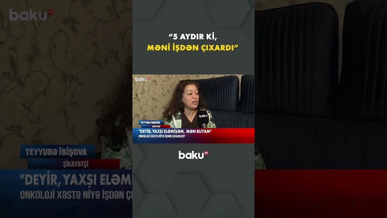Ağır xəstəliklə yaşayan qadın çıxılmaz durumda - Baku TV