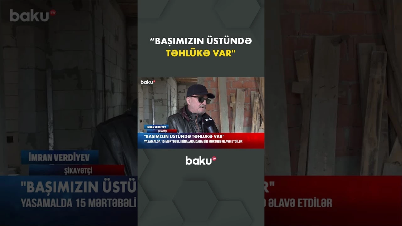 15 mərtəbəli binanın 16-cı mərtəbəsi - Baku TV