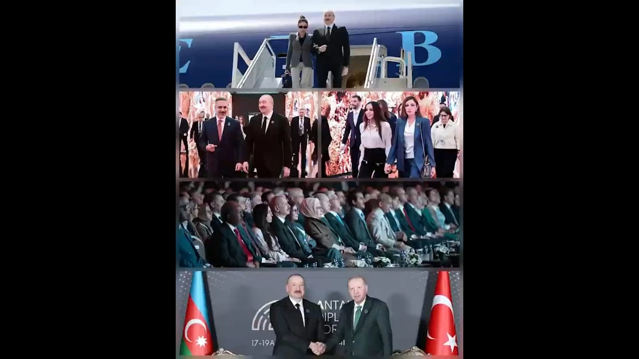 Prezidentin Türkiyəyə işgüzar səfəri ilə bağlı sosial şəbəkə hesablarında paylaşım edilib - Baku TV