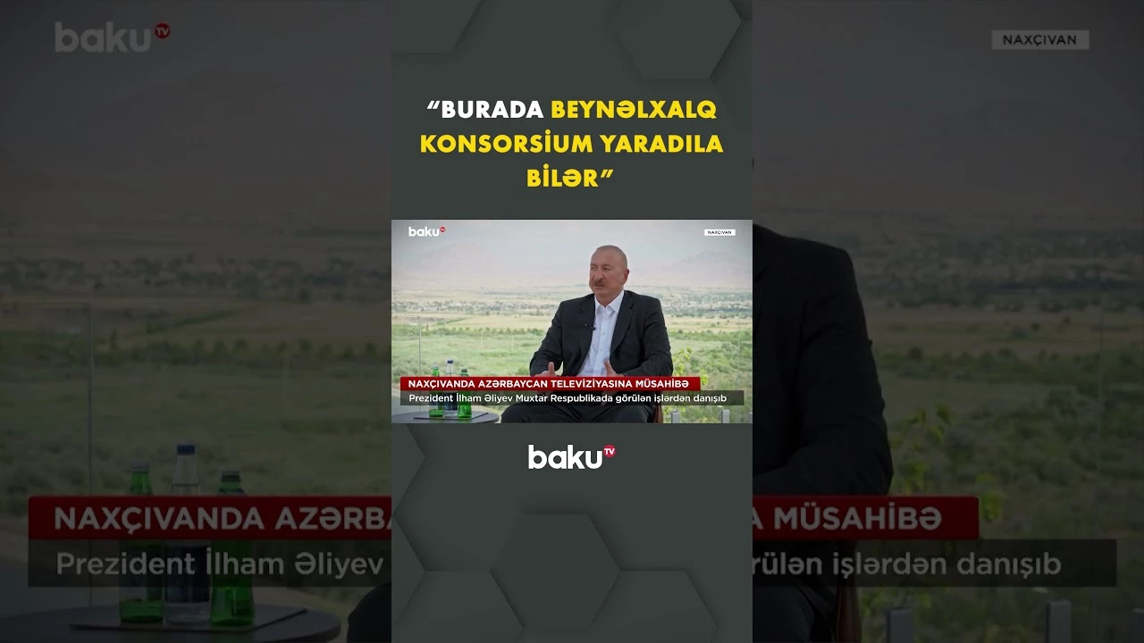 Avropa İttifaqı Naxçıvan dəmir yoluna maraq göstərir - Prezident - Baku TV