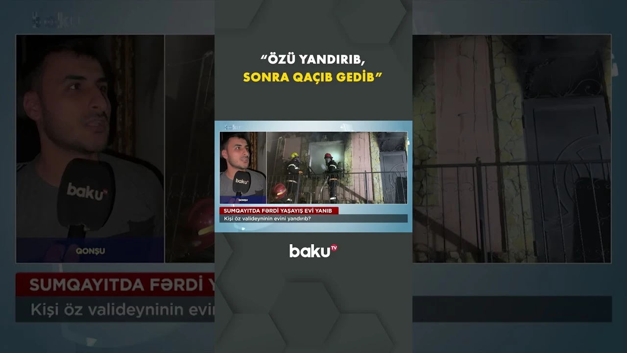 Qonşudan hadisə barədə açıqlama - Baku TV