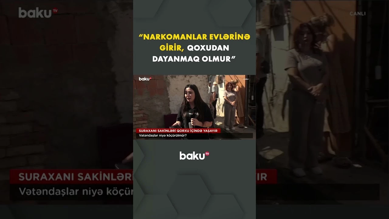 Sakinlərin həyatı cəhənnəmə dönüb - Baku TV