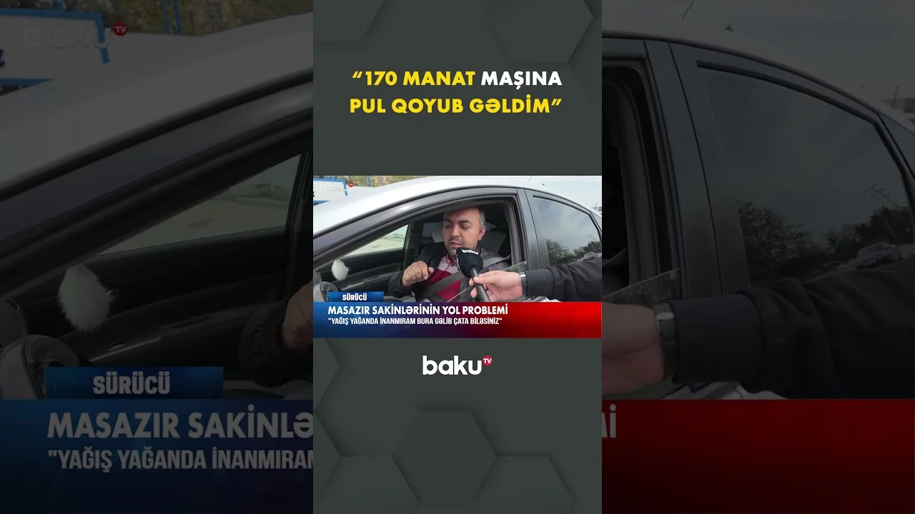 Günü-gündən dağılan yol - Baku TV