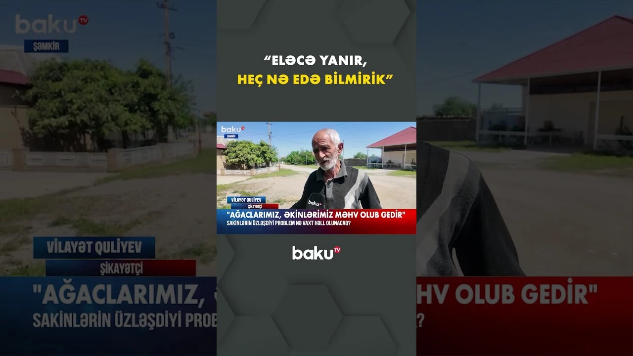 Sakinlərin problemi niyə həll edilmir? - Baku TV