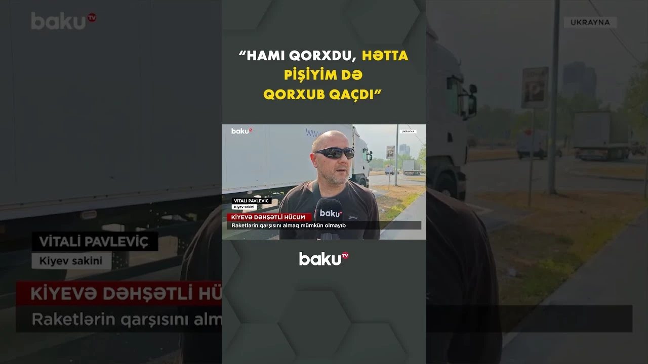 Kiyevlilər gecə boyu yaşananları açıqladı - Baku TV