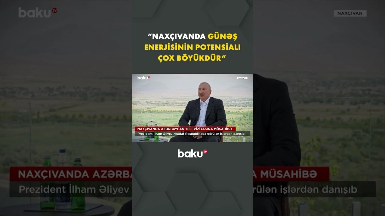 Prezident enerji təhlükəsizliyinin önəmindən və görüləcək işlərdən danışdı - Baku TV
