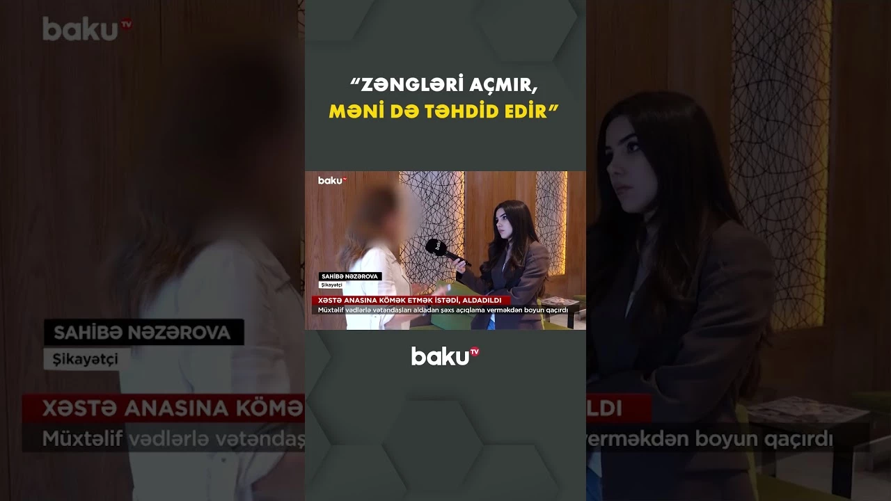 Qadın camaatın başına elə oyun açdı ki... - Baku TV