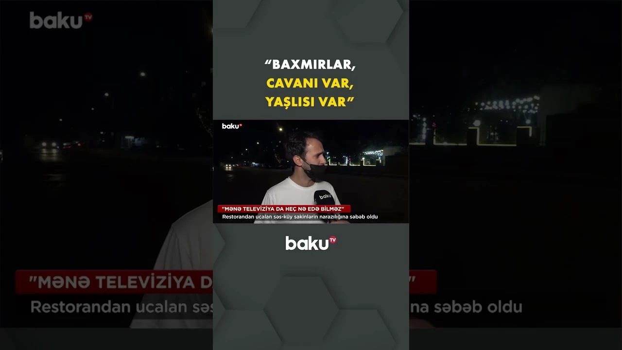 "Musiqi səsindən gecə yatmaq olmur" - Baku TV