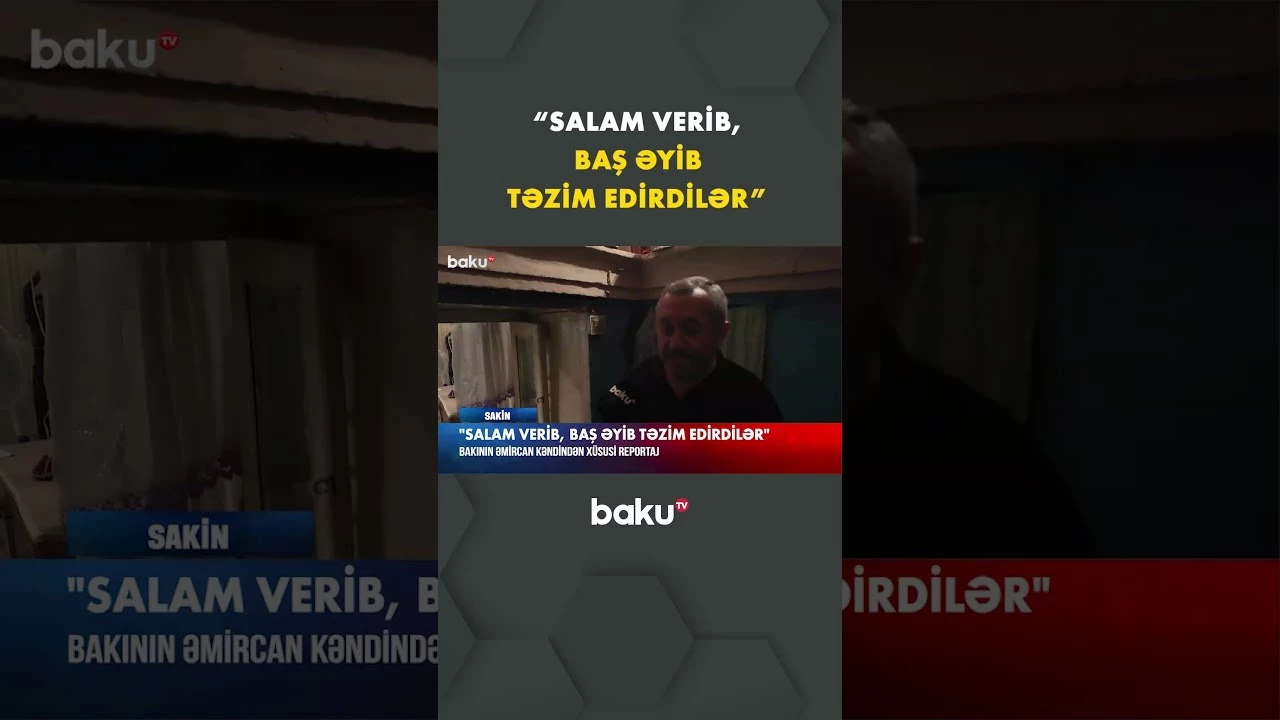 Əmircan kəndi reportajın mərkəzində - Baku TV
