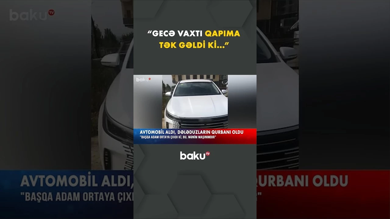 Dələduzların aldatdığı şəxs danışdı - Baku TV