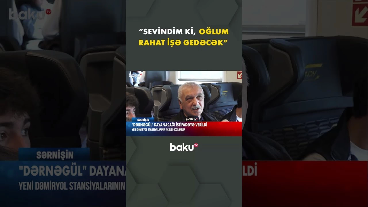 Paytaxt sakini yeni açılan stansiyadan danışdı - Baku TV