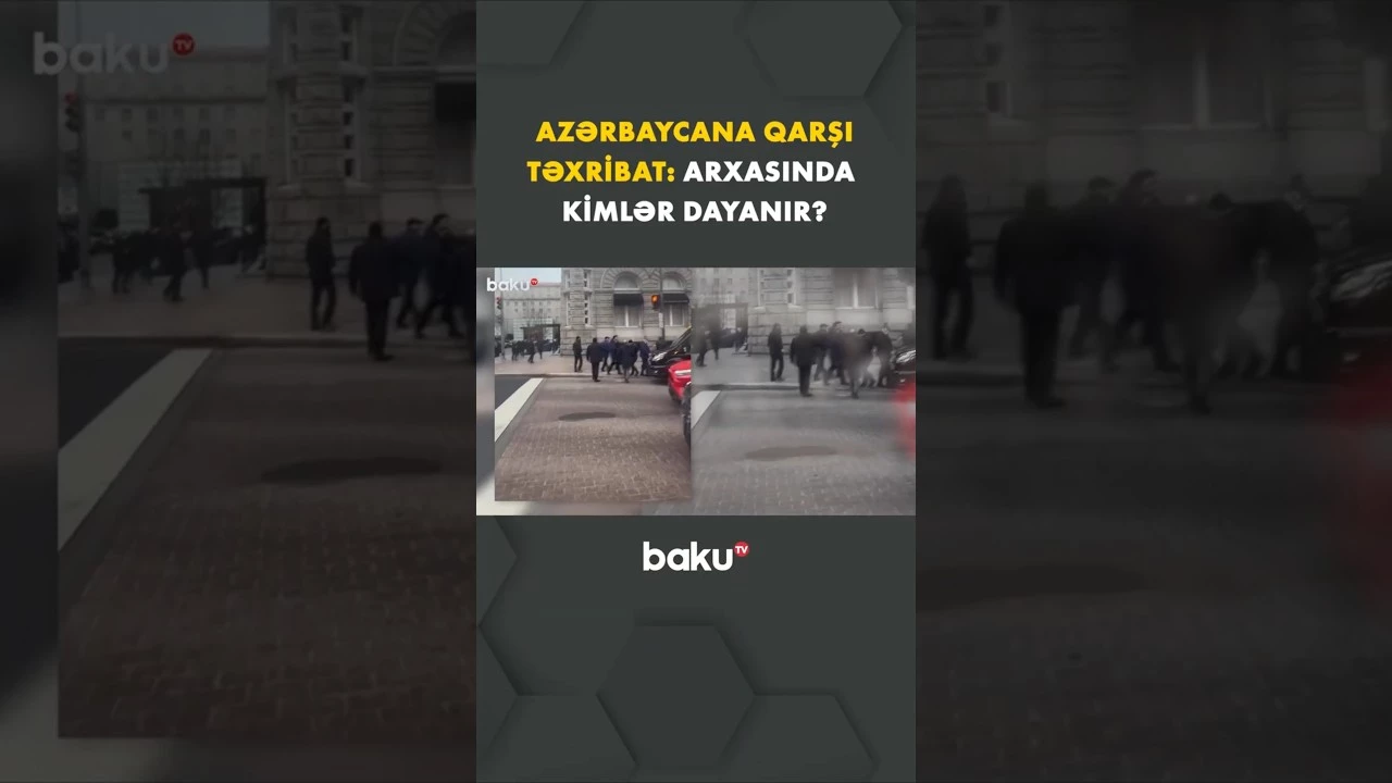 Vaşinqtonda anti-milli ünsürlərin Azərbaycana qarşı təxribat cəhdi - Baku TV