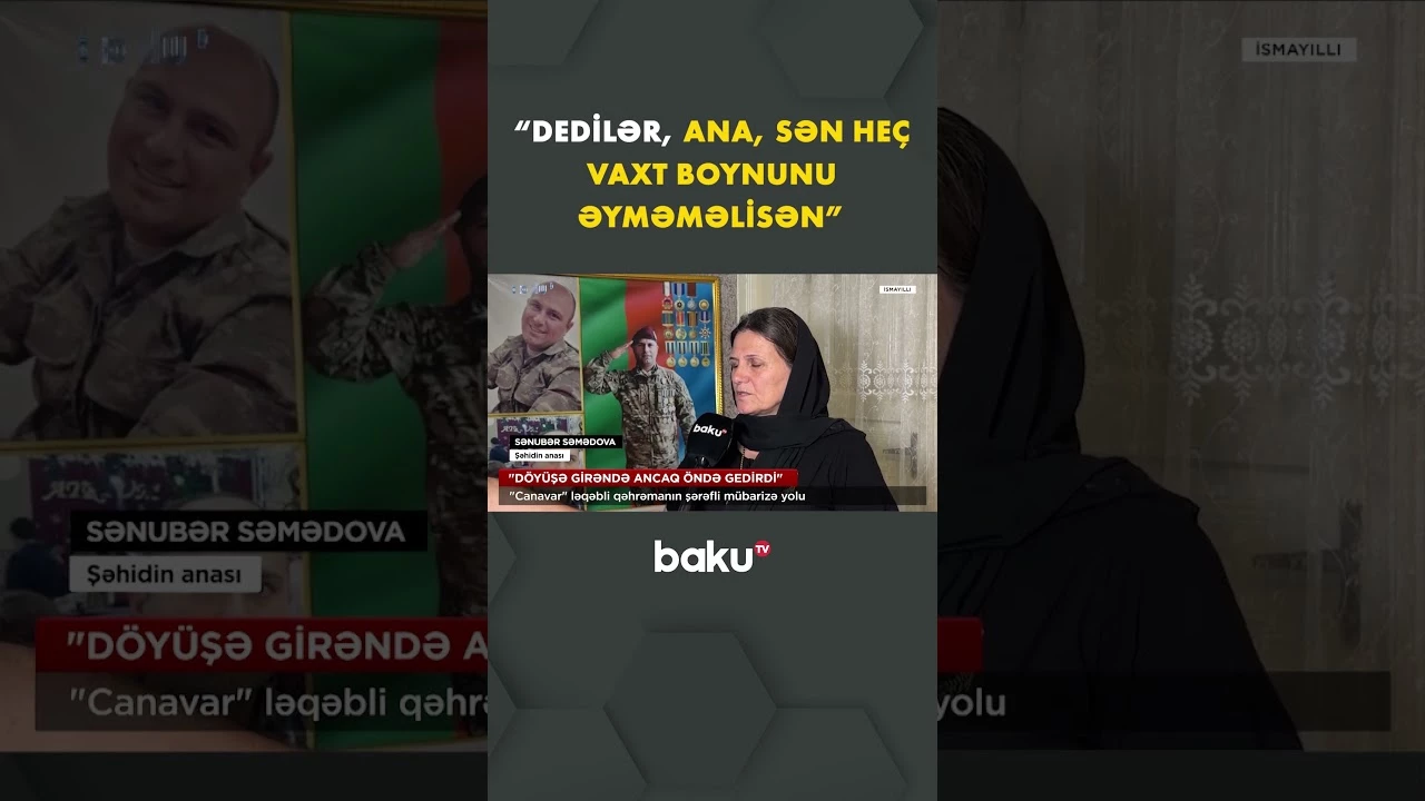 “Canavar” ləqəbli qəhrəman Elnur Səmədov - Baku TV