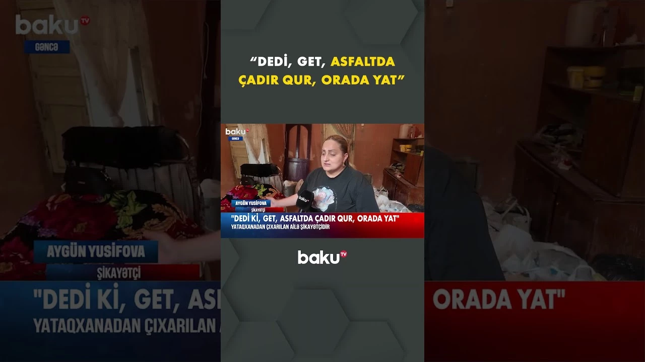 6 nəfərlik ailənin aqibəti necə olacaq? - Baku TV