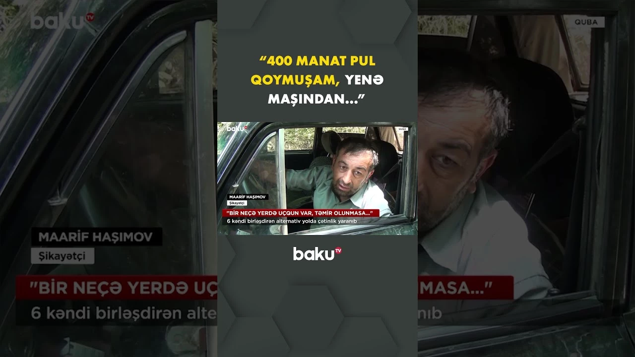 6 kəndlə əlaqə kəsildi - Baku TV