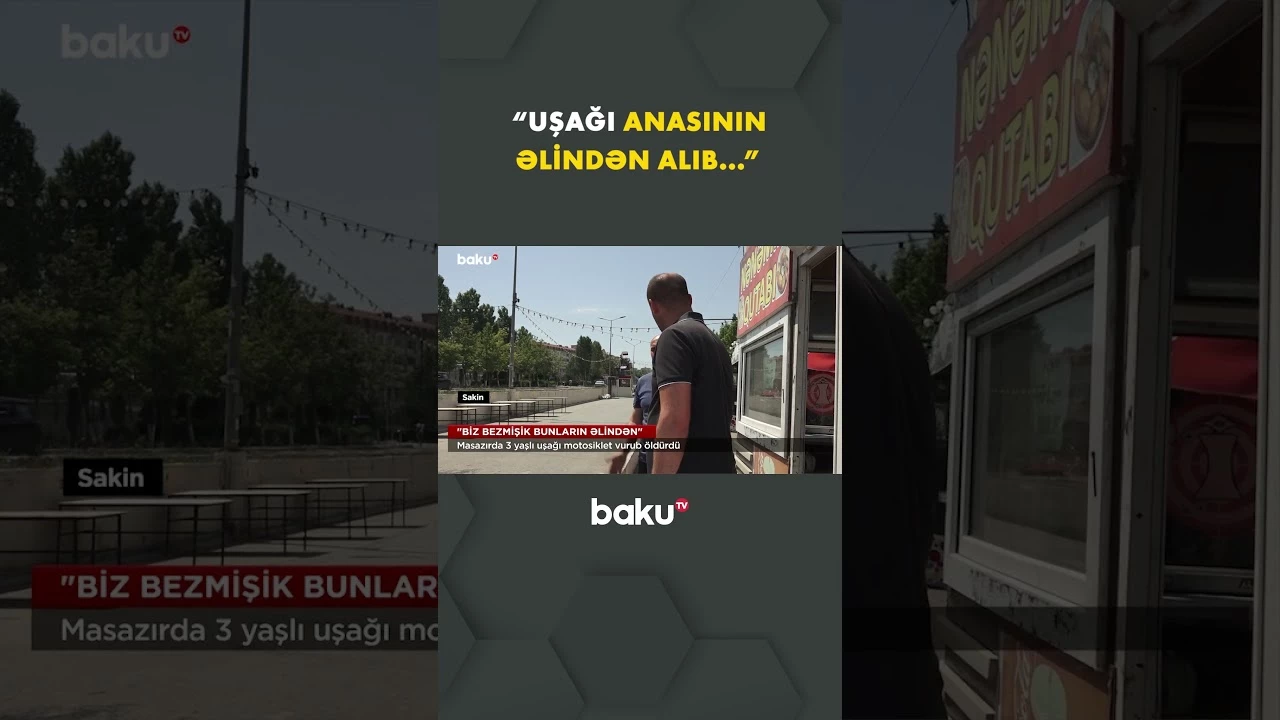 Azyaşlının ölümü ilə bitən dəhşətli qəza - Baku TV