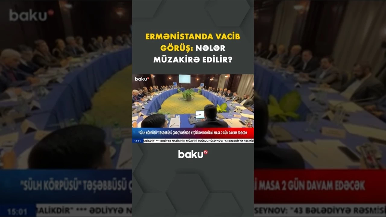 Azərbaycan və Ermənistan nümayəndələri arasında keçirilən görüşün detalları - Baku TV