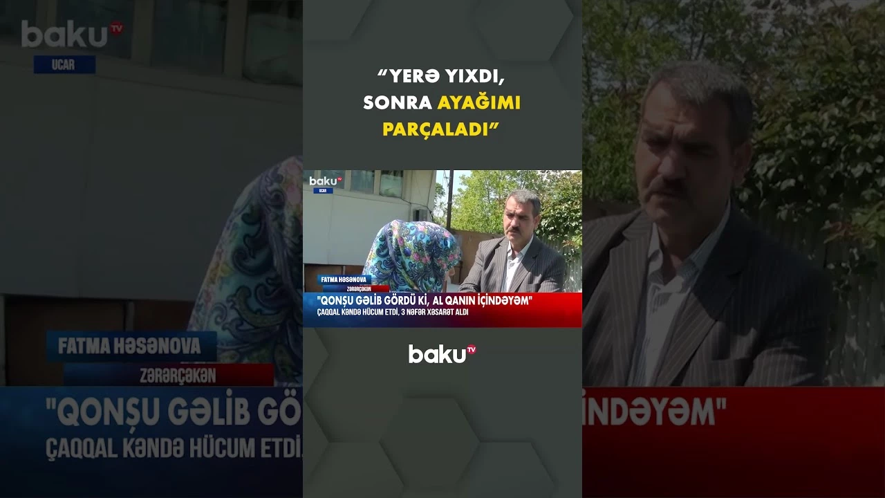 Ölümdən dönən kənd sakinindən dəhşətə gətirən gözlər - Baku TV