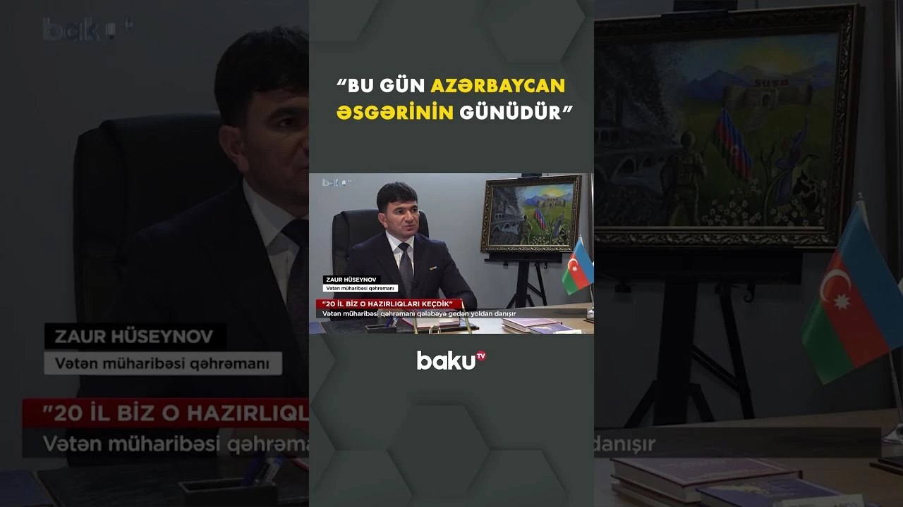 Qələbəyə aparan yolun detalları qəhrəman tərəfindən açıqlanıb - Baku TV