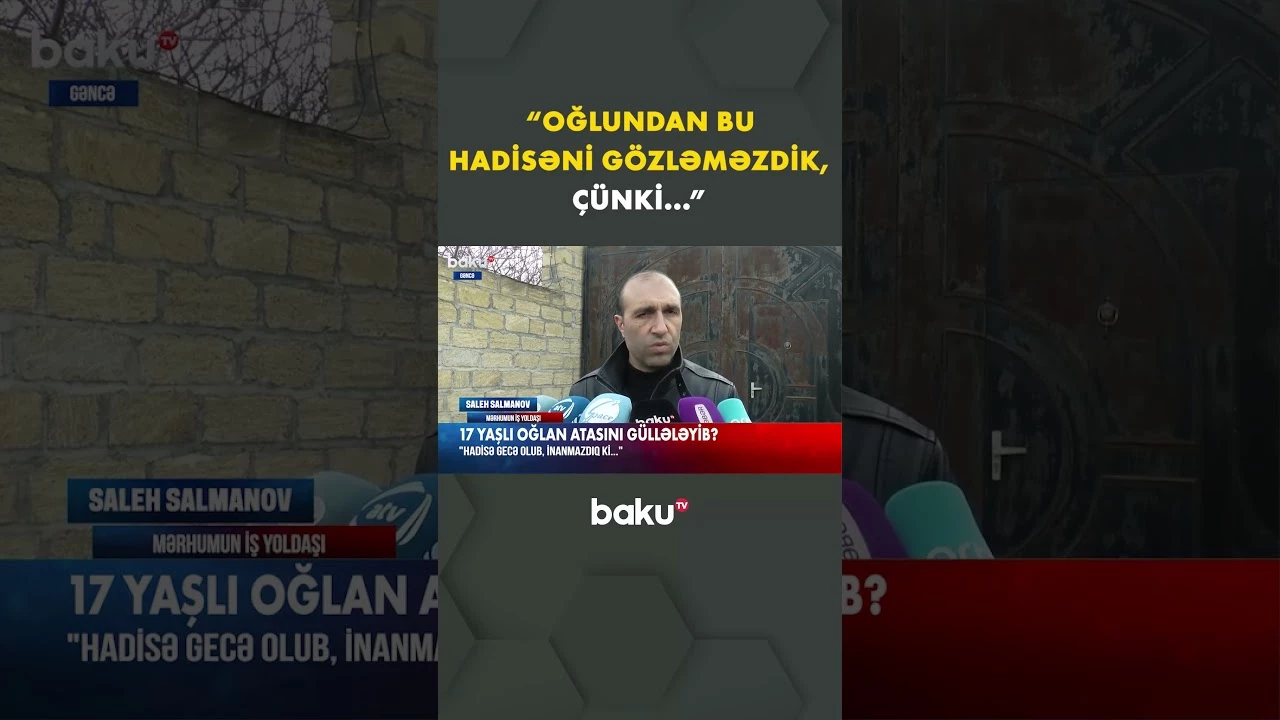 Gəncədə qandonduran hadisə - Baku TV