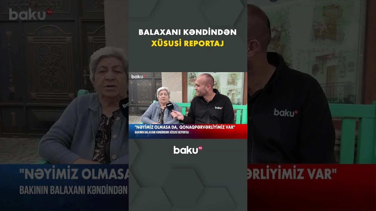 Nağıllar aləminə çevrilmiş Bakı kəndi | Balaxanıdan reportaj - Baku TV