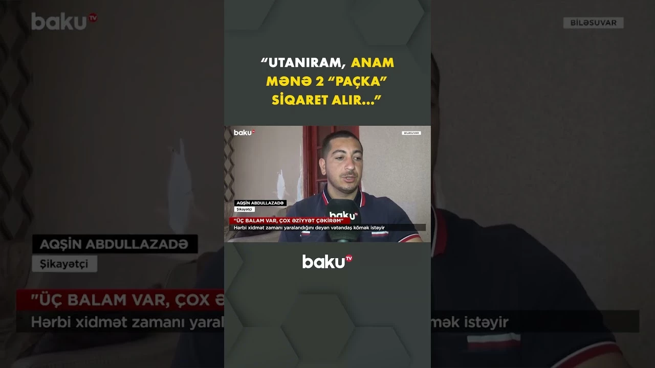 Hərbidə yaralanan şəxs nə danışdı? - Baku TV
