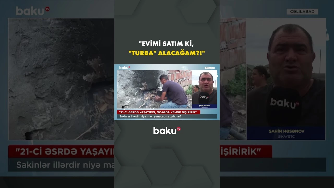 İllərdir qazsız yaşayan sakinlər - Baku TV
