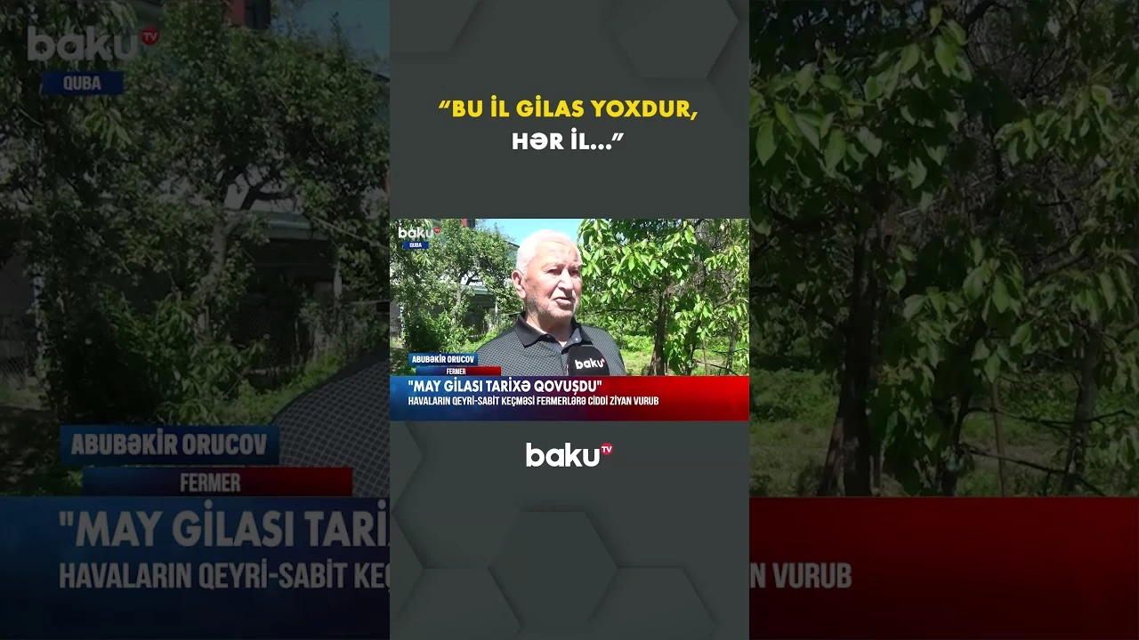 Fermerlərin başına görün nə iş gəldi - Baku TV