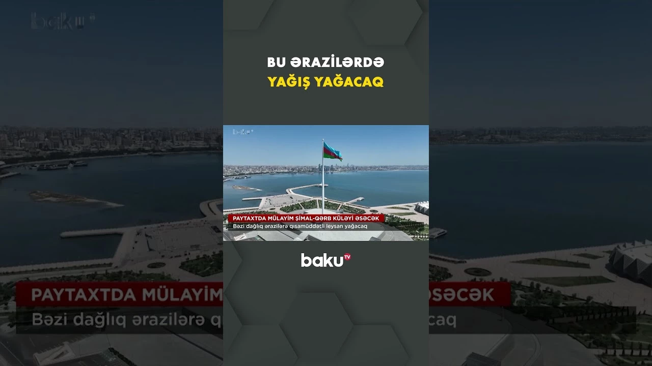19 avqust tarixinə olan hava proqnozu - Baku TV