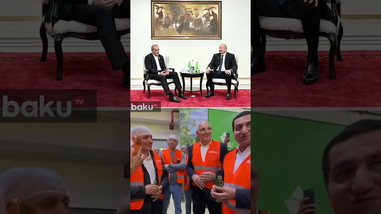 Prezidentlərin "İstisu" içmək ənənəsi Kəlbəcərdə davam etdirilib - Baku TV