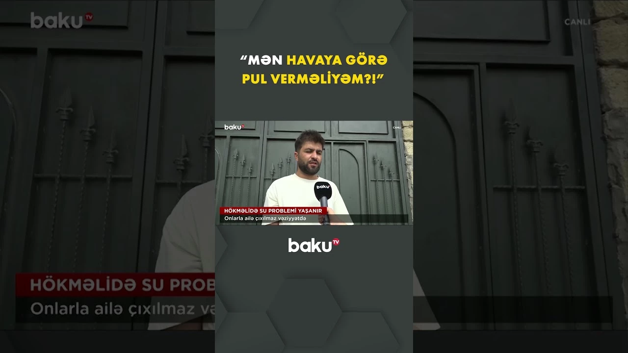 "Şikayət edirik, bizi yola verirlər" | Əhalinin səbri daşıb | "Sayğac fırlanır, amma..." - Baku TV