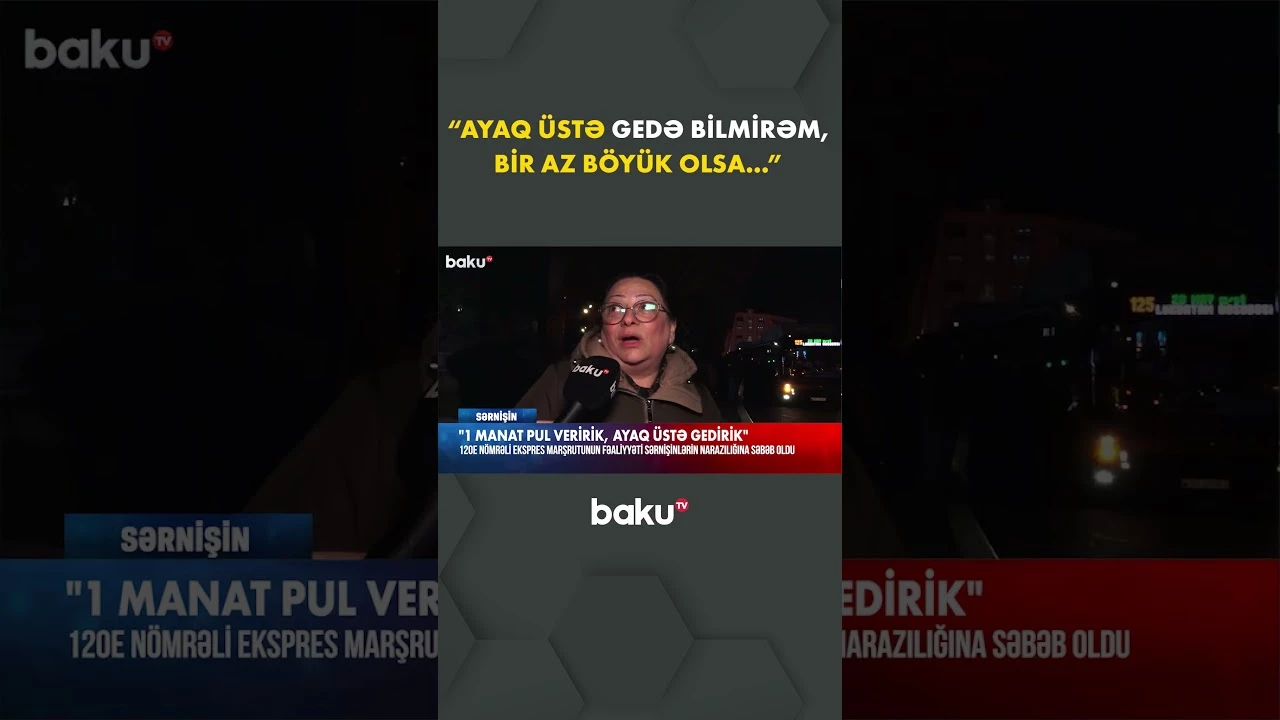 “Artıq bütün yerlər doldu, gözləməliyəm” | Sərnişin - Baku TV