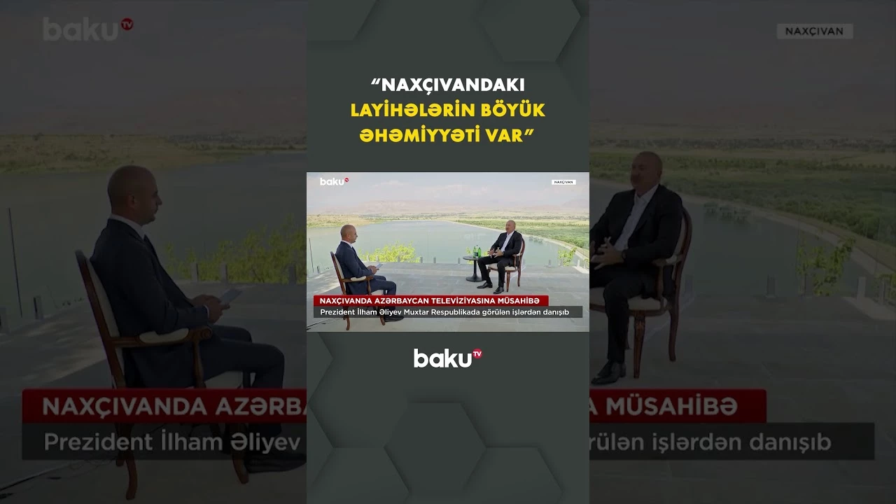 “Naxçıvan Azərbaycana dahi şəxsiyyət Heydər Əliyev kimi Ulu Öndər bəxş edib” | Prezident- Baku TV