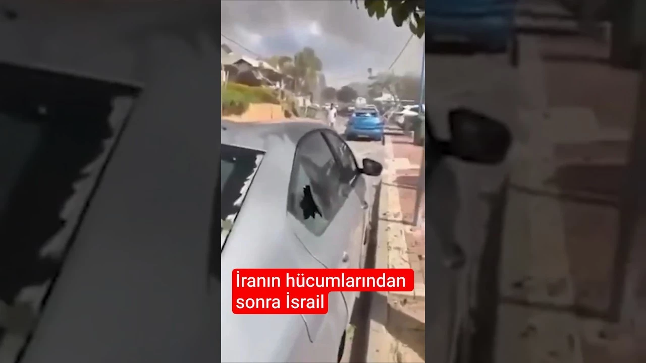 İsrailin mərkəzindən ən son görüntülər - Baku TV