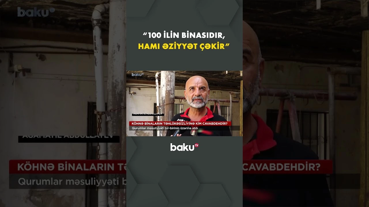 Sakinlər qorxu içində - Baku TV